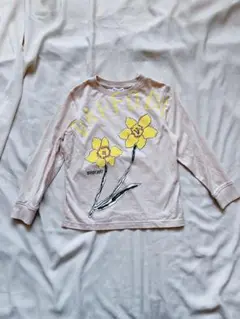 「希少」BURBERRY DAFFODIL 花柄長袖 116cm