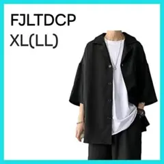 [FJLTDCP] Tシャツ メンズ 開襟 シャツ XL