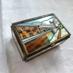 ステンドグラス 小物入れ