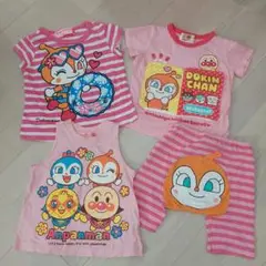 【最終値下げ】ドキンちゃん 80cm セット売り Tシャツ、ズボン