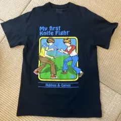 ヴィンテージ TシャツMサイズ　ブラックSteven Rhodes 古着