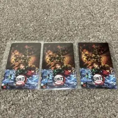 使用済み　鬼滅の刃 無限城編 ムビチケ カード　キービジュアル　3枚セット