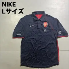 00's NIKE アーセナル　サッカーシャツ　ポロシャツ　O2 プレミアリーグ