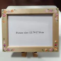 トールペイント　フォトフレーム