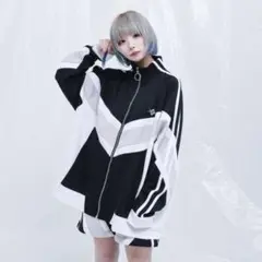 REFLEM マルチ切替トラックジャージ ブラック