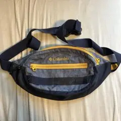 Columbia ウエストポーチ ネイビー/イエロー