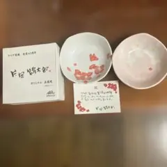 片岡鶴太郎 美濃焼 小鉢2枚セット