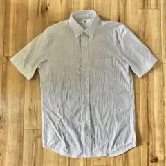 UNIQLO ストライプ 半袖シャツ S