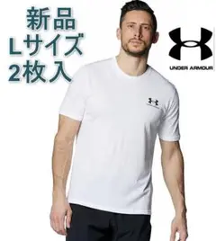 [新品] アンダーアーマー Tシャツ Lサイズ UAスポーツスタイル 2枚入