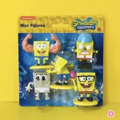 SpongeBob スポンジボブ フィギュア セット 新品未開封 No.D