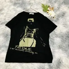 半袖 プリント Tシャツ 綿100% (L) LA HORNER ラホーナー