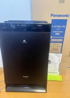 【加湿器機能未使用品】パナソニック F-VC70XS-TM(木目調）ナノイーX 新品未使用 パナソニック F-VC70XS-TM加湿空気清浄機31畳 ナノイーX