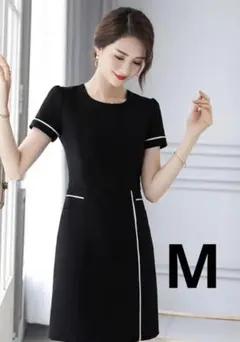 ブラック 新品未使用 ユニフォーム エステ サロン 美容 医療 制服 M