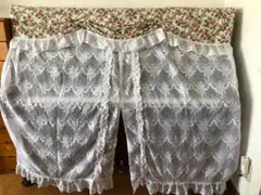 花柄レースピアノカバー