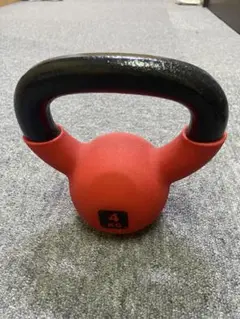 4kg ケトルベル 赤と黒