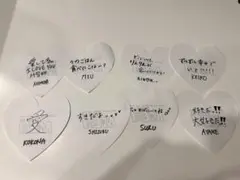ME:I ライブ 落下物 メッセージカード