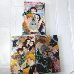 鬼滅の刃 片羽の蝶•しあわせの花【小説】 •鬼殺隊見聞録弐《公式FC》3冊セット