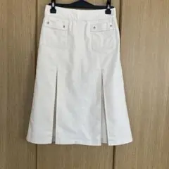 お値下げ　レナウン　ensuite ￼ スカート　オフホワイト　サイズ2