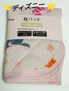新品⭐Disneycat/ディズニーキャット⑨ 枕パッド 43 x 63 cm
