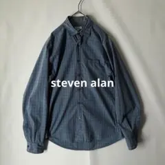【秋物】アメリカ製 steven alan スティーブンアラン シャツ S