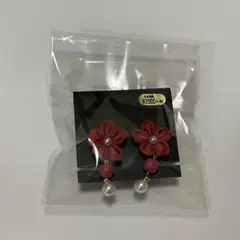 和イヤリング 花 成人式アクセサリー
