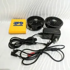 ヤマシン　神風　リチウムイオンバッテリーKBT-4400　ファン　充電器　コード
