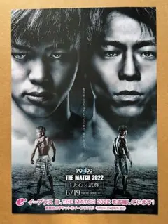 THE MATCH 2022 那須川天心　武尊　B5