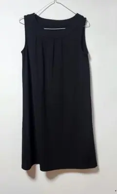 9AR　CASTITA ワンピース　シンプル　ブラック　冠婚葬祭