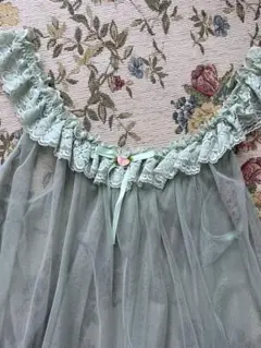 グリーン ネグリジェ