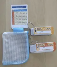 お急ぎの方！/即日発送/　九九カード　小学生　未使用品
