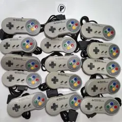 ジャンク【15個】SFC スーパーファミコン コントローラー 黄ばみ 動作未確認
