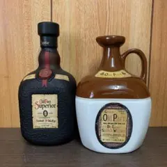 古酒 オールドパースーペリアと陶器ボトル