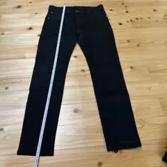 EDWINエドウィンJERSEYSブラックデニムパンツL　ED06