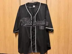 ベースボールシャツ　Mサイズ　ブラック