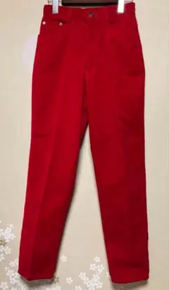 VICERER コーデュロイ パンツ レッド レディース