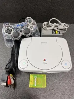 PSone プレイステーションONE 本体セット 【周辺機器新品】、