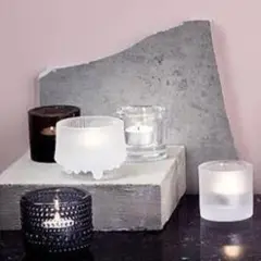 iittala ウルティマツーレ キャンドルホルダー フロスト