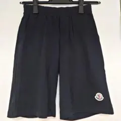 新品未使用 MONCLER モンクレール ハーフパンツ 8A キッズ ブラック