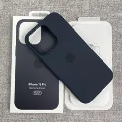 「新品未使用」iPhone 16 Pro シリコンケース ブラック