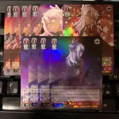 叶えたい願いクロ　ホイル3通常1 素直な気持ちクロ　もう一人のイリヤクロ　ホロ