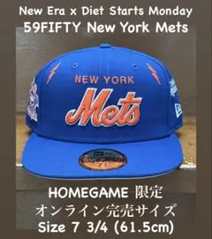 HOMEGAME限定 59FIFTY New York Mets 7 3/4