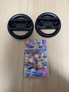 マリオカート8 デラックス + ハンドル2個セット