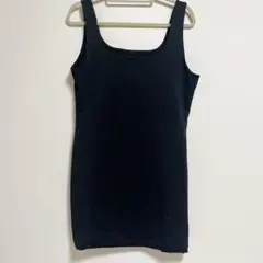 ブラック タンクトップ XXL