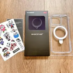 iPhone 15 Pro Max ケース ラメ入りクリア 黄変防止