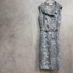 Original Design ISETAN ワンピース　ノースリ　M レトロ