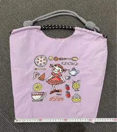 Ball&Chainボールアンドチェーン　エコバッグ M 不二家 パープル