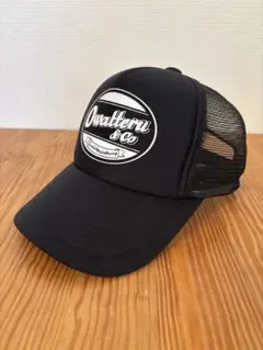 Owatteru & Co. トラッカーキャップ 黒