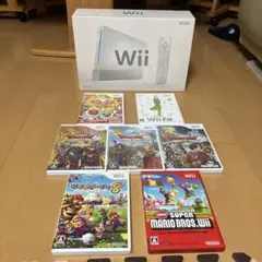 Wii本体とゲームソフト7本セット