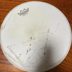 TOTO サイン入りドラムヘッド TOTO サイン入りドラムヘッド