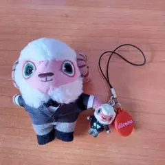 ひつじのしつじくん ぬいぐるみクリーナーストラップ＆ストラップ 2点セット